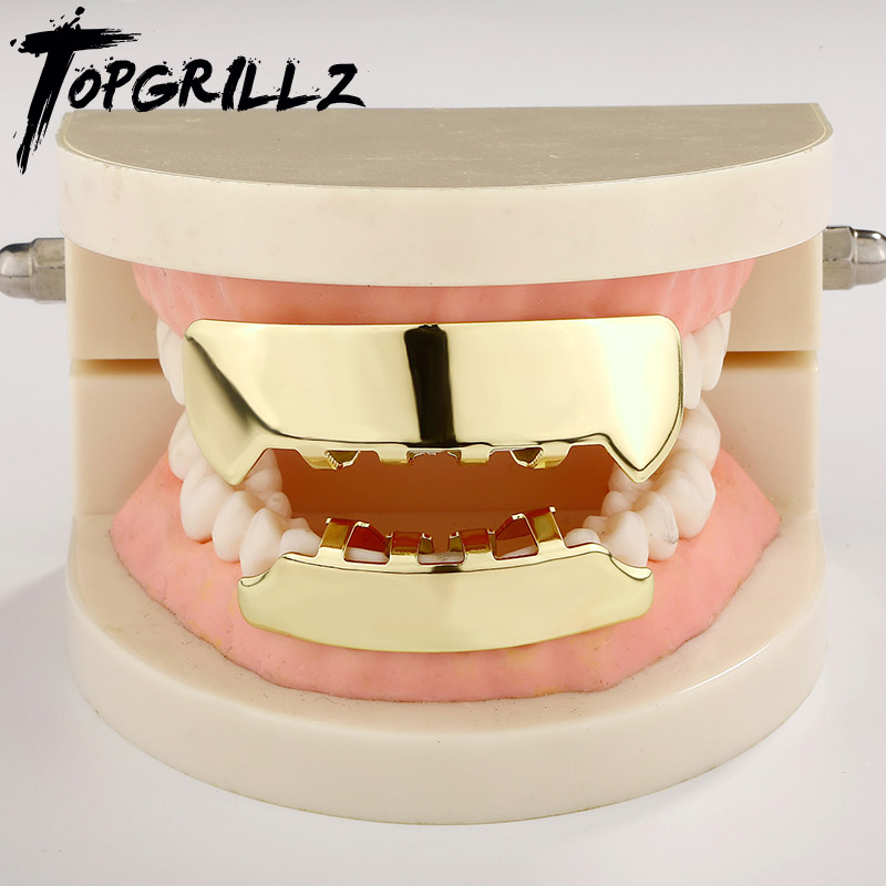 Street Fashion Loverboy Hat - TOPGRILLZ Cyberpunk cuadrado brillante dientes Grillz