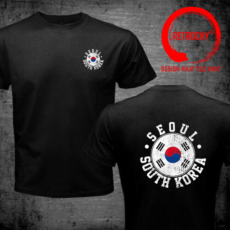 Street Fashion Of Seoul - Camiseta con diseño divertido Vintage Distressed