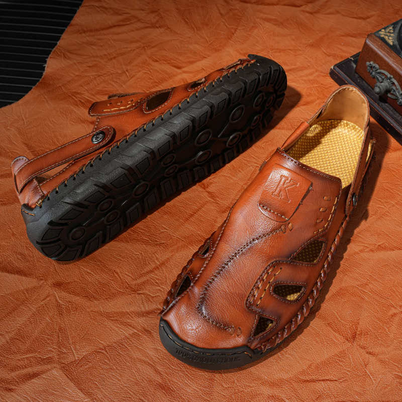 Street Fashion Name - Sandalias de Masaje para Hombre, Estilo