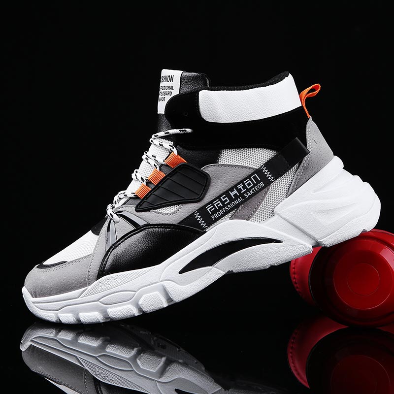 Street Fashion Name - Hightop-Zapatillas deportivas de verano para hombre,