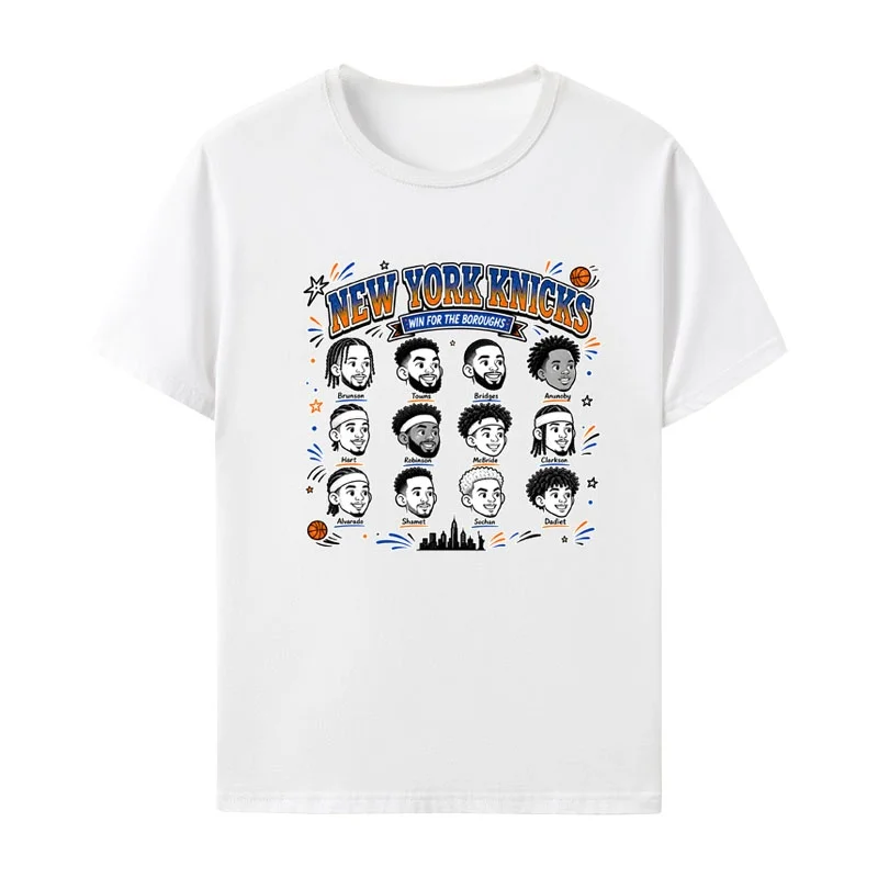 Street Fashion New York 2026 - Camiseta de los New York Knicks