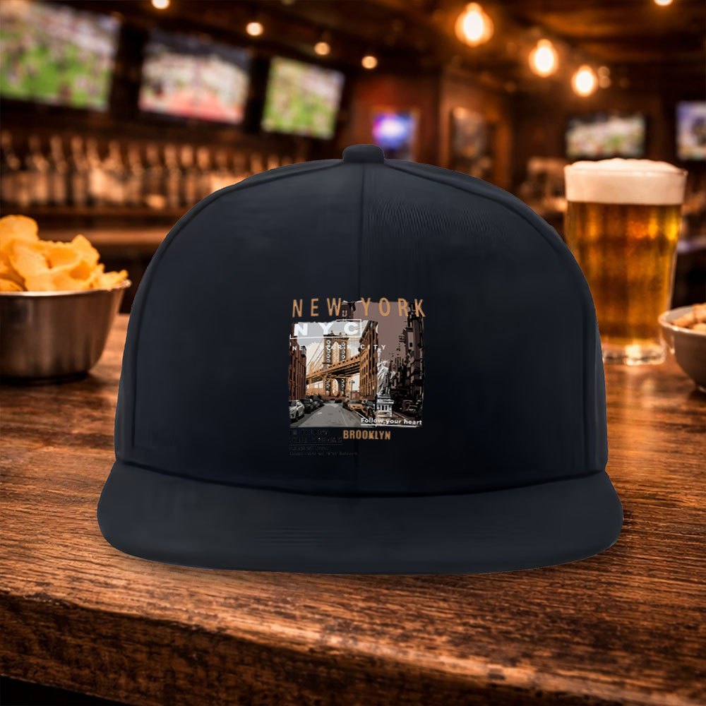 Street Fashion New York 2026 - Gorra de Béisbol Hip-Hop con Visera