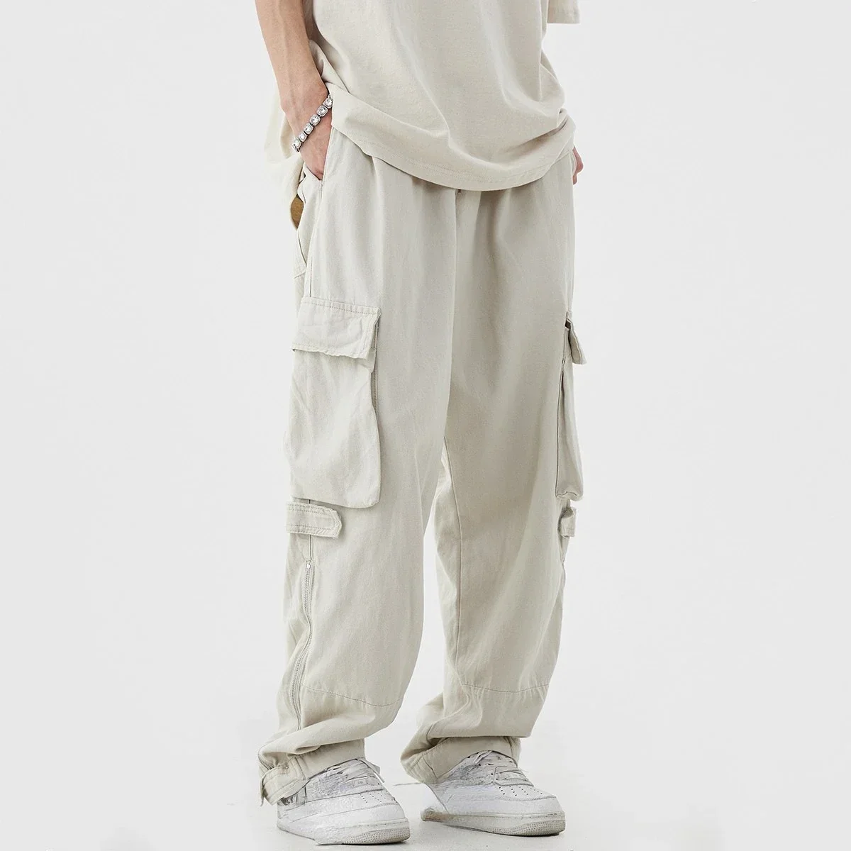 Street Fashion Brand - Pantalones de trabajo de moda con
