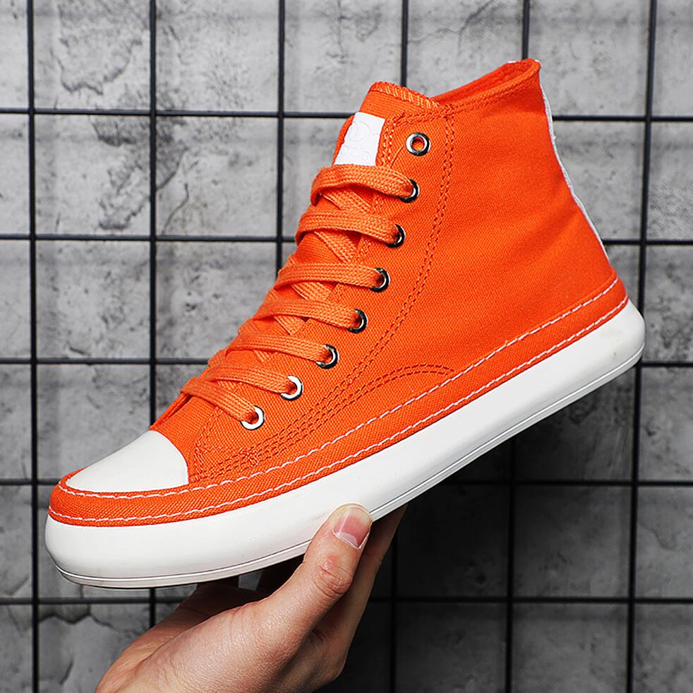 Street Fashion Brand - Zapatillas de Lona de Caña Alta