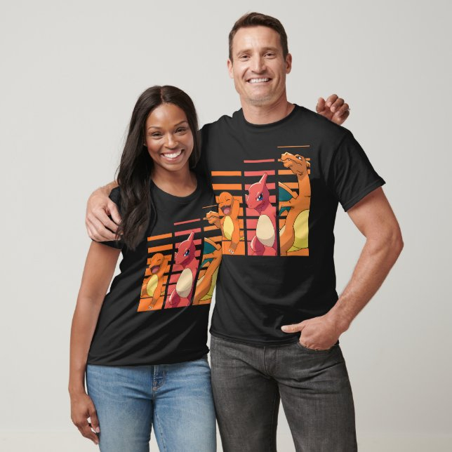 Street Fashion Evolution - Camiseta con estampado de Pokémon Charmander