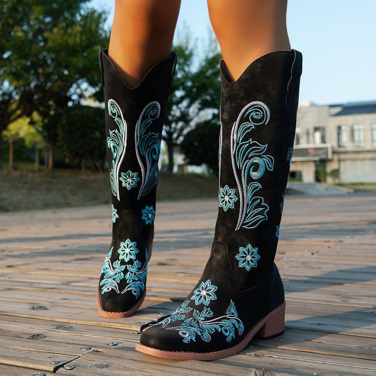 Botas Retro para mujer, botas  - Street Fashion Youtube reseña y precio