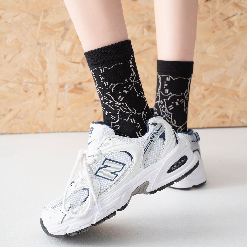 Calcetines Unisex con estampad - Street Fashion Youtube reseña y precio