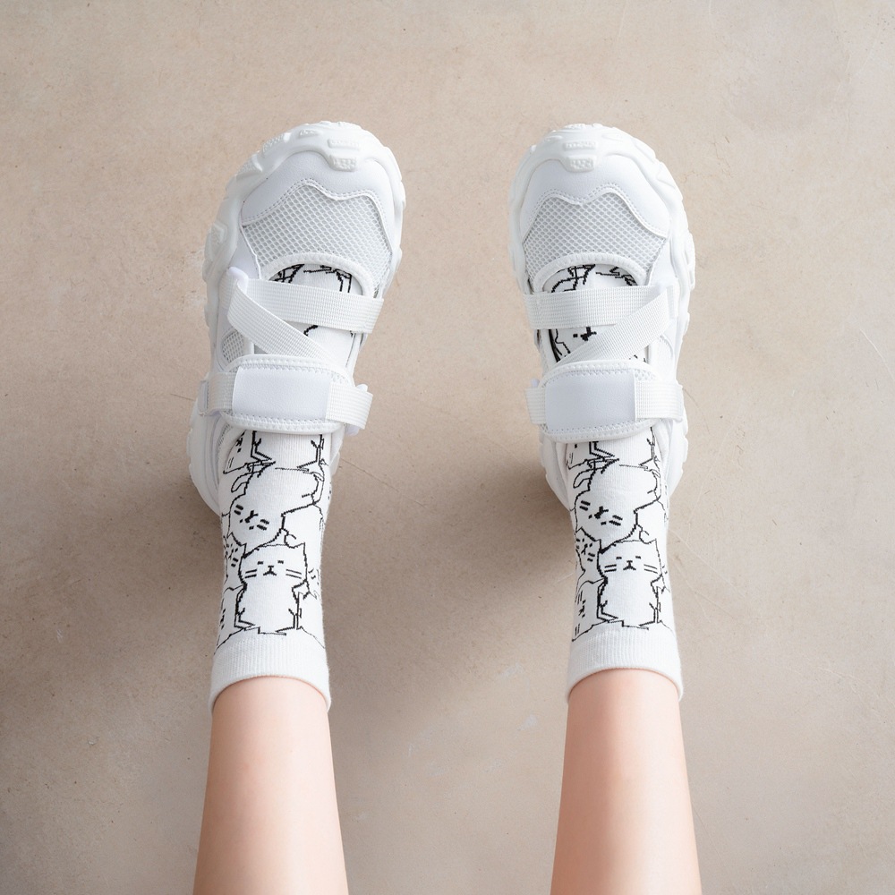 Calcetines Unisex con estampad - Street Fashion Youtube reseña y precio