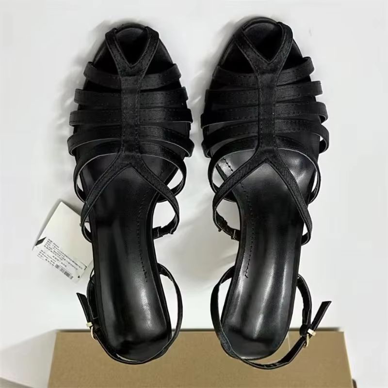 Sandalias de tacón alto fino c - Street Fashion Shoes reseña y precio