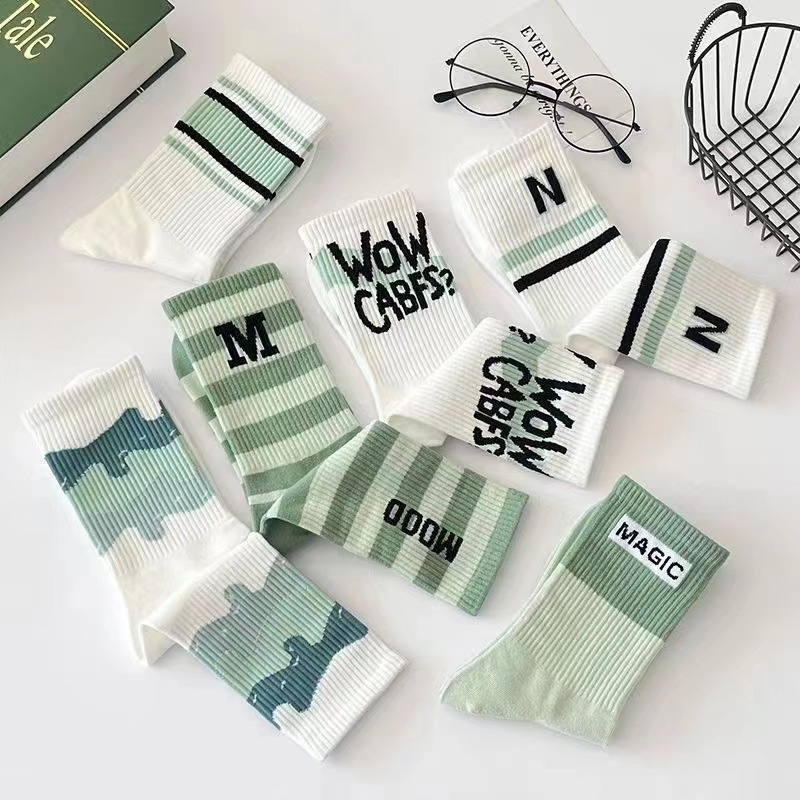 3/7 pares de calcetines de tub - Street Fashion Youtube reseña y precio