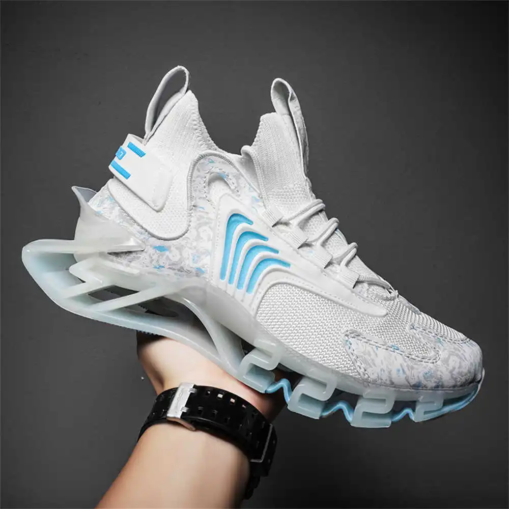 Botas largas Slipon azules y r - Street Fashion Name reseña y precio