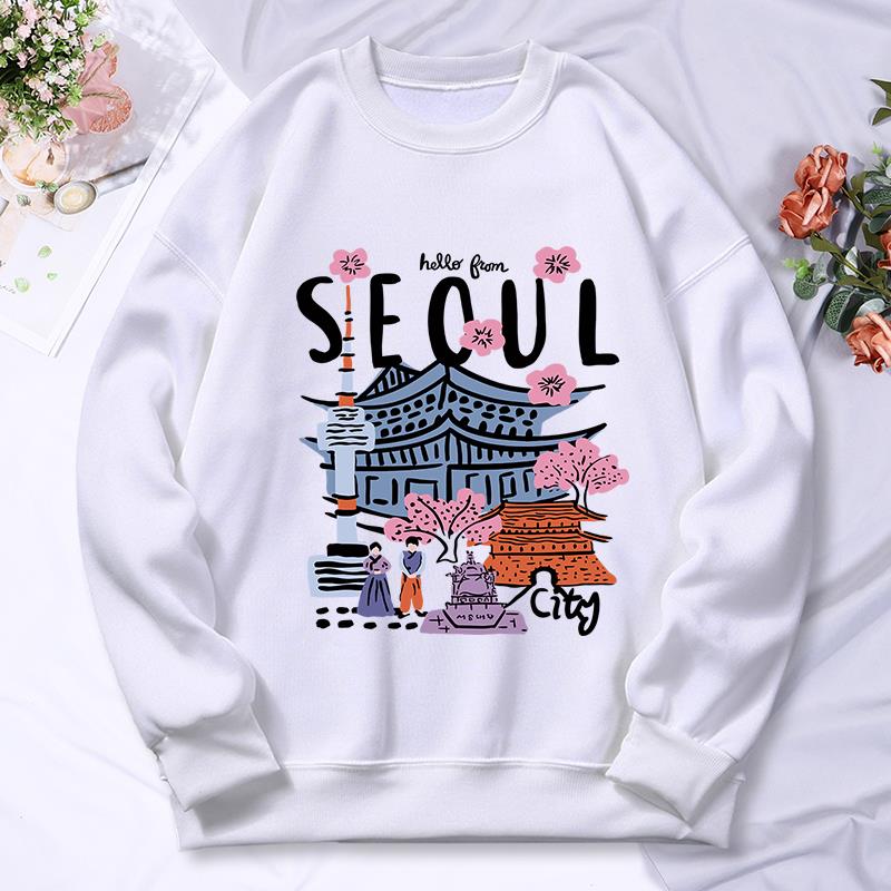 Sudaderas con capucha con esta - Street Fashion Of Seoul reseña y precio