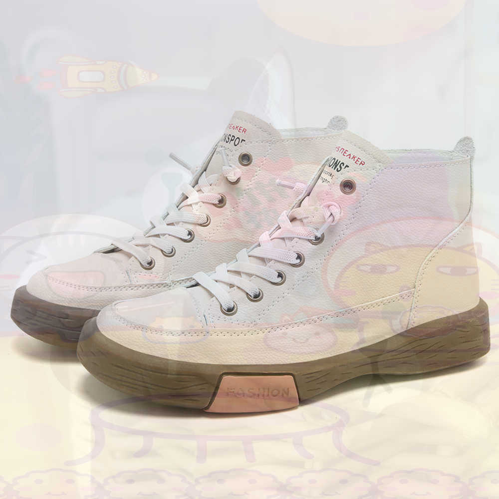 Zapatillas altas de corte alto - Street Fashion Name reseña y precio