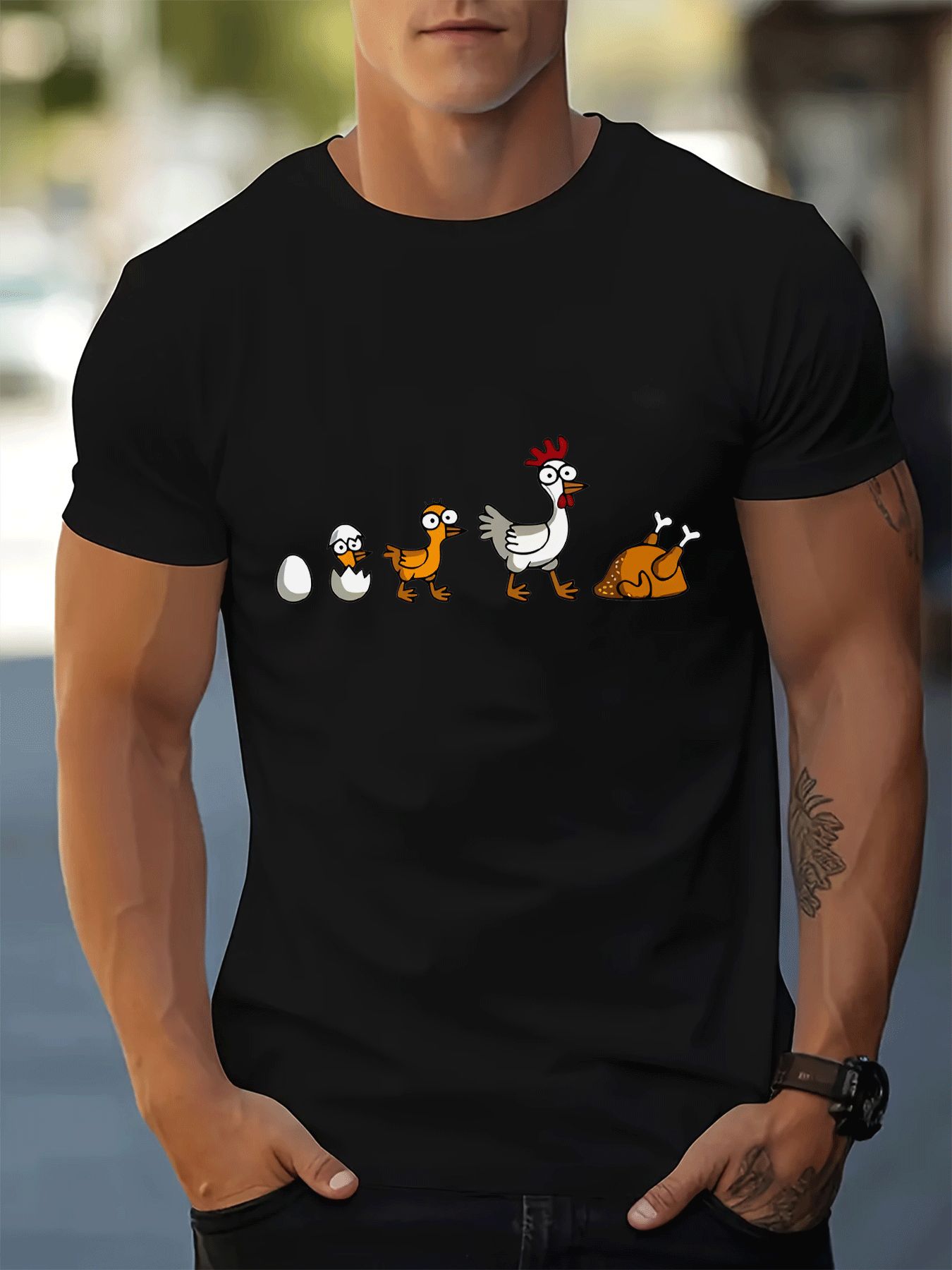 Camiseta blanca con cuello red - Street Fashion Evolution reseña y precio