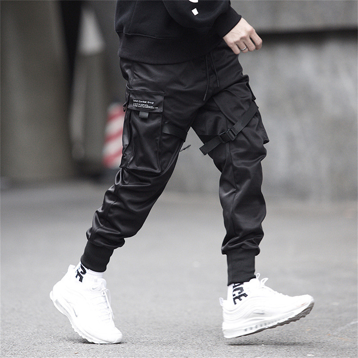 Pantalones Cargo negros de Hip - Street Fashion Brand reseña y precio