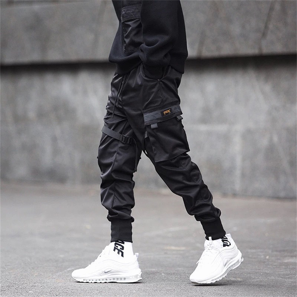 Pantalones Cargo negros de Hip - Street Fashion Brand reseña y precio