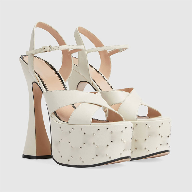 Sandalias de tacón alto con he - Street Fashion Shoes reseña y precio