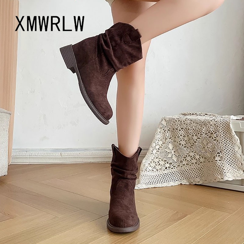 XMWRLW 2025 otoño botines de m - Street Fashion Rome 2025 reseña y precio