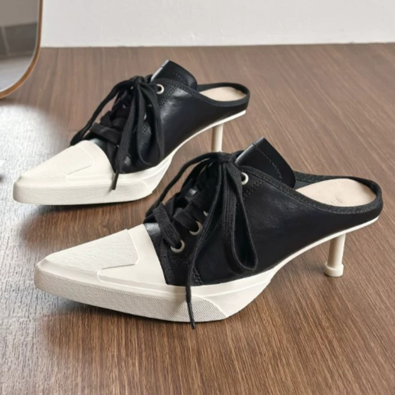 Sandalias de Tacón Alto con Pu - Street Fashion Brand reseña y precio