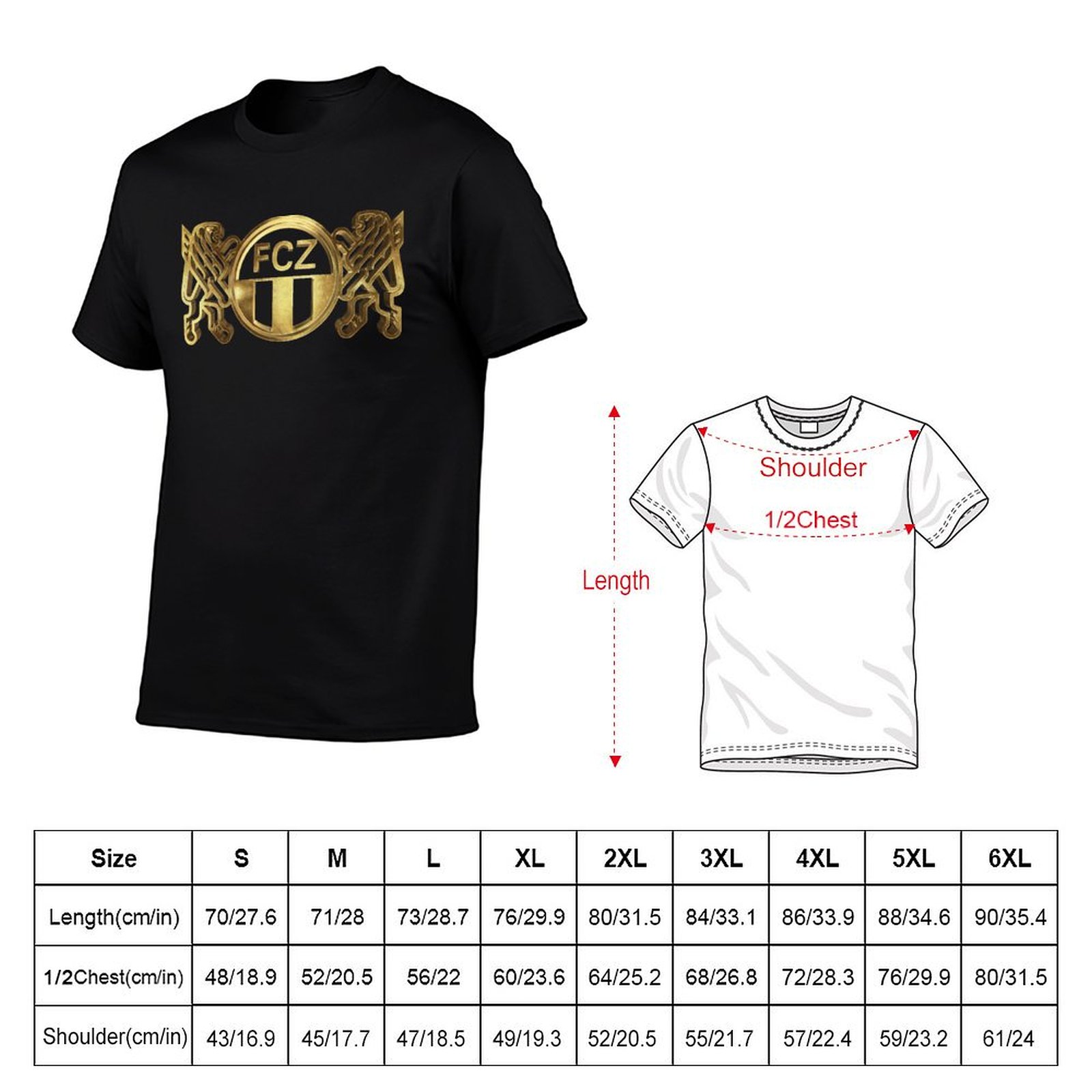 Camiseta Golden Zurich Footbal - Street Fashion Zurich reseña y precio