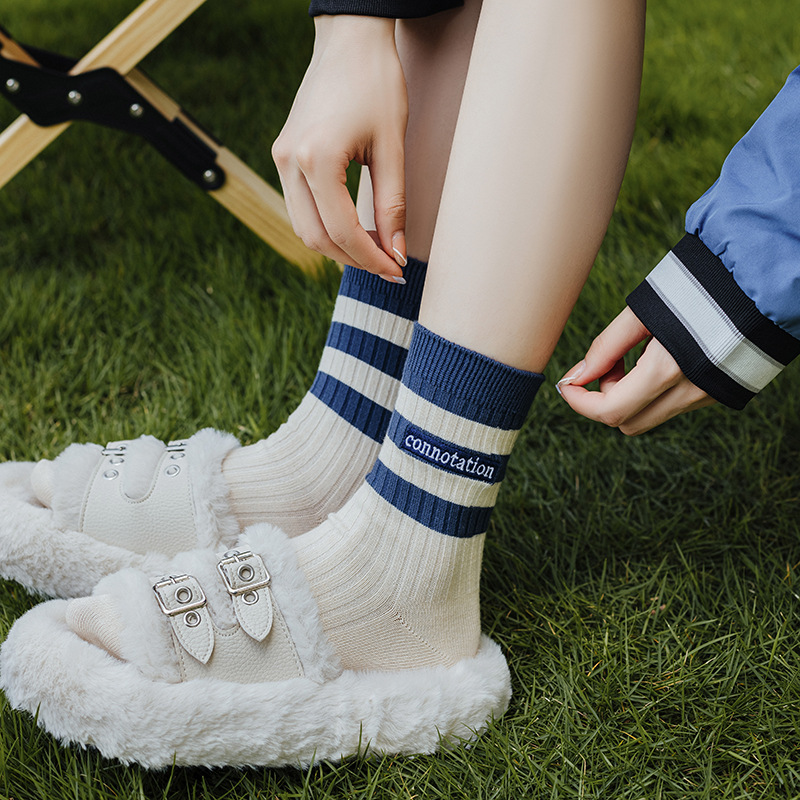 Calcetines deportivos de otoño - Street Fashion Youtube reseña y precio