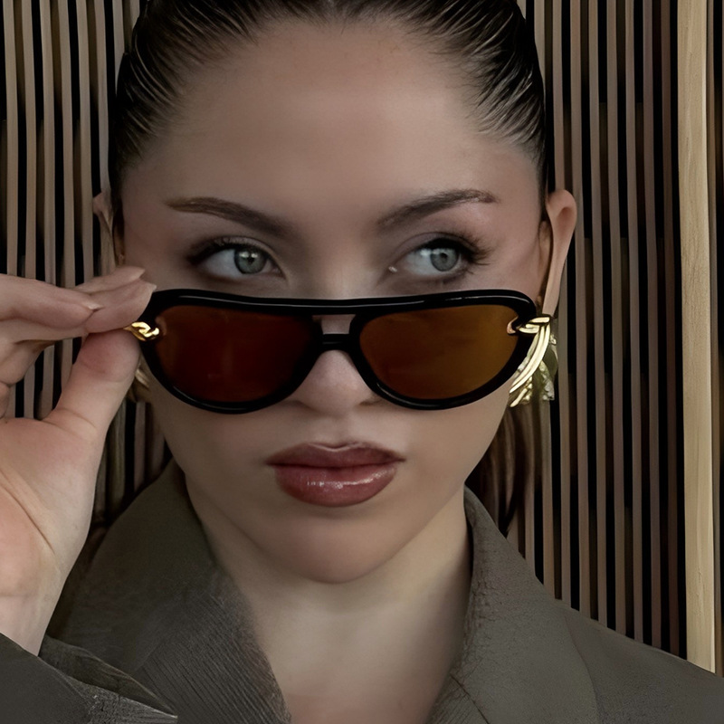 Gafas de sol de piloto de dobl - Street Fashion Brand reseña y precio